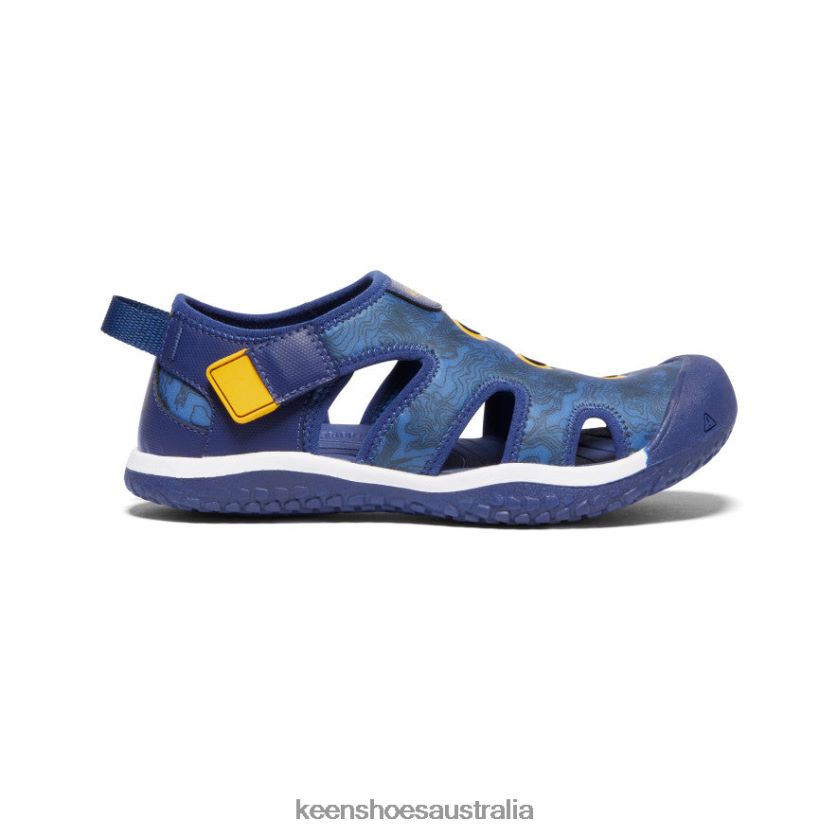 KEEN Footwear TLDLTR916 Bright Cobalt/Blue Depths Stingray Sandal Big Kids