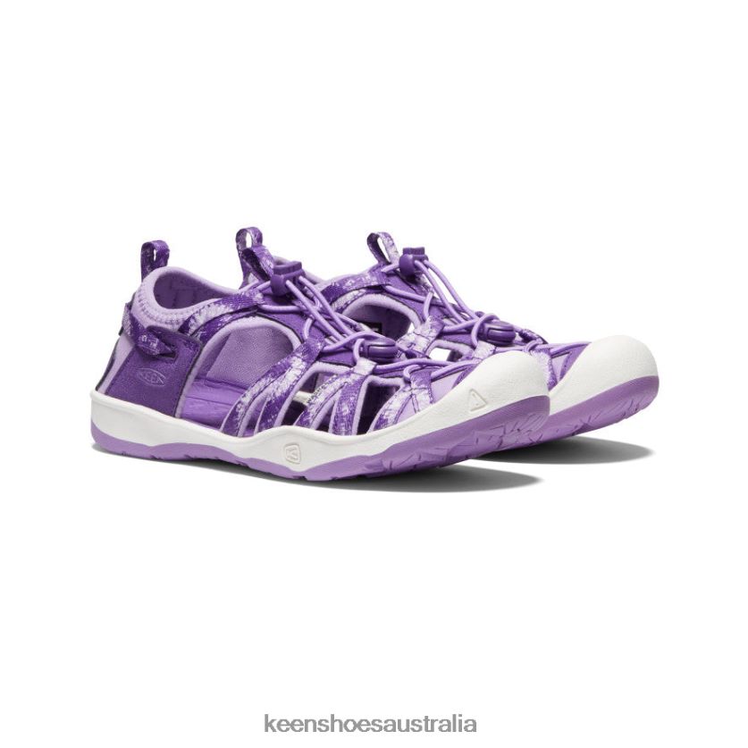 KEEN Footwear TLDLTR923 Multi/English Lavender Moxie Sandal Big Kids