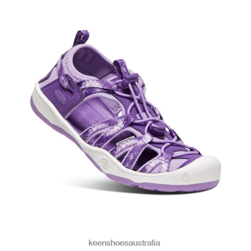 KEEN Footwear TLDLTR923 Multi/English Lavender Moxie Sandal Big Kids