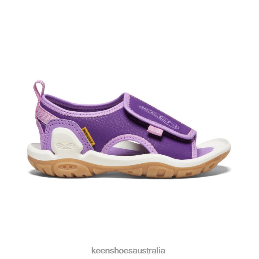 KEEN Footwear TLDLTR931 Tillandsia Purple/English Lavender Knotch River Open-Toe Little Kids