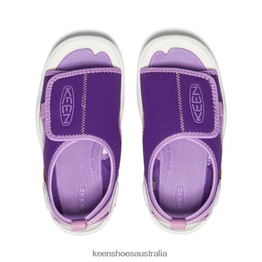 KEEN Footwear TLDLTR931 Tillandsia Purple/English Lavender Knotch River Open-Toe Little Kids