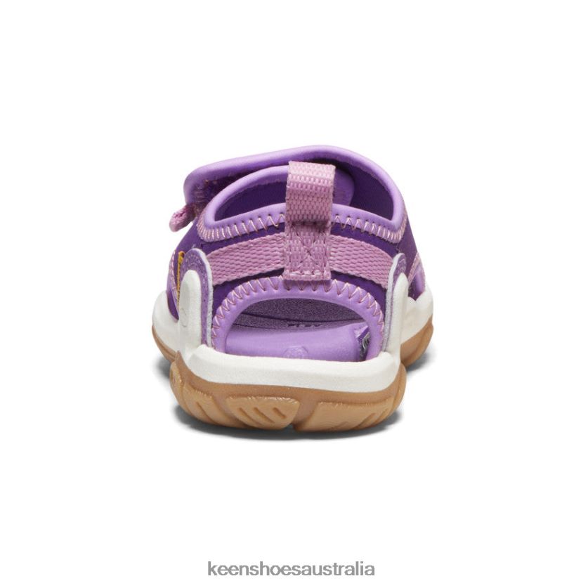 KEEN Footwear TLDLTR933 Tillandsia Purple/English Lavender Knotch River Open-Toe Toddlers