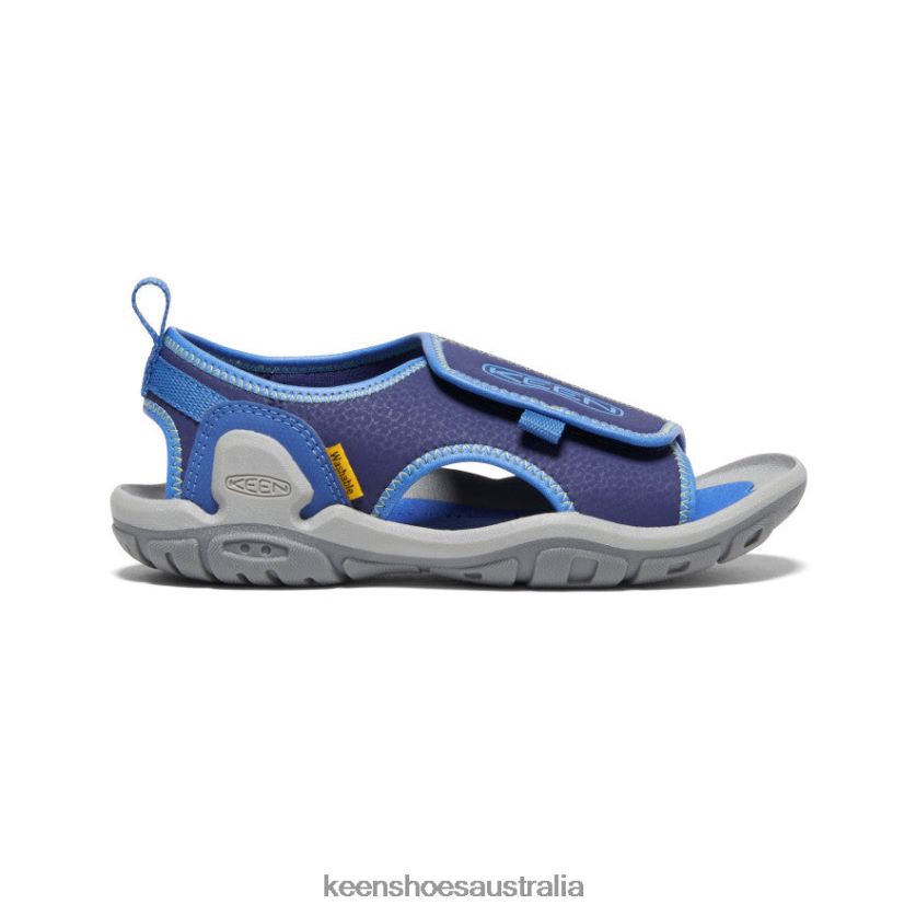 KEEN Footwear TLDLTR949 Bright Cobalt/Blue Depths Knotch River Open-Toe Big Kids