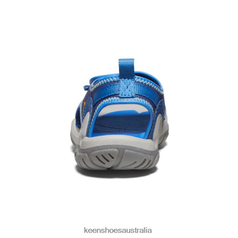 KEEN Footwear TLDLTR949 Bright Cobalt/Blue Depths Knotch River Open-Toe Big Kids