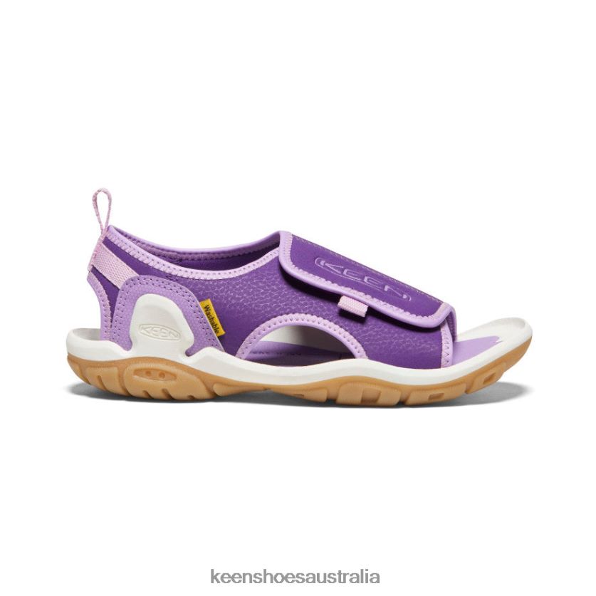 KEEN Footwear TLDLTR951 Tillandsia Purple/English Lavender Knotch River Open-Toe Big Kids