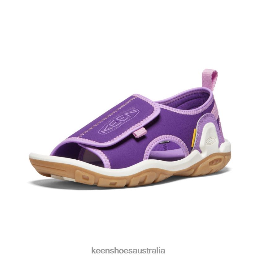 KEEN Footwear TLDLTR951 Tillandsia Purple/English Lavender Knotch River Open-Toe Big Kids