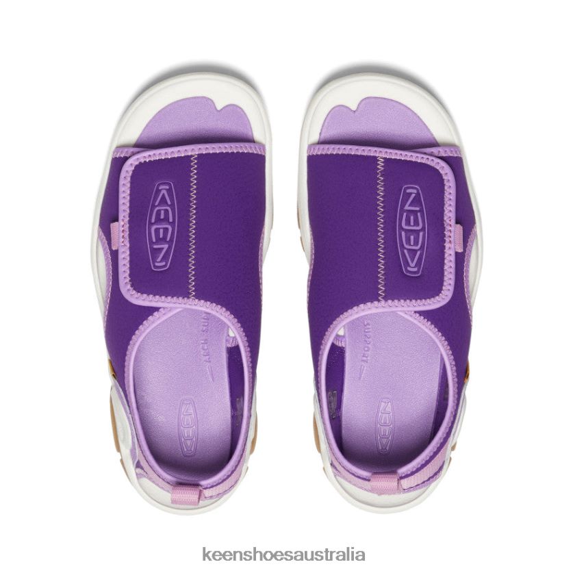 KEEN Footwear TLDLTR951 Tillandsia Purple/English Lavender Knotch River Open-Toe Big Kids