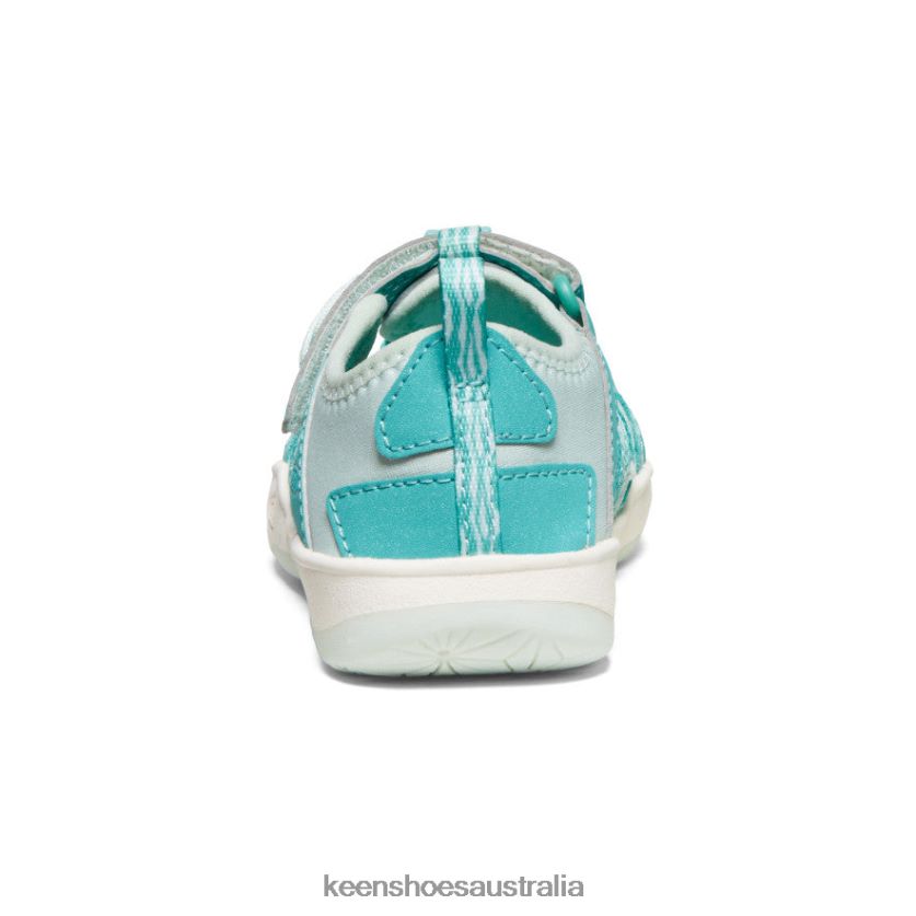 KEEN Footwear TLDLTR961 Waterfall/Blue Glass Moxie Sandal Little Kids