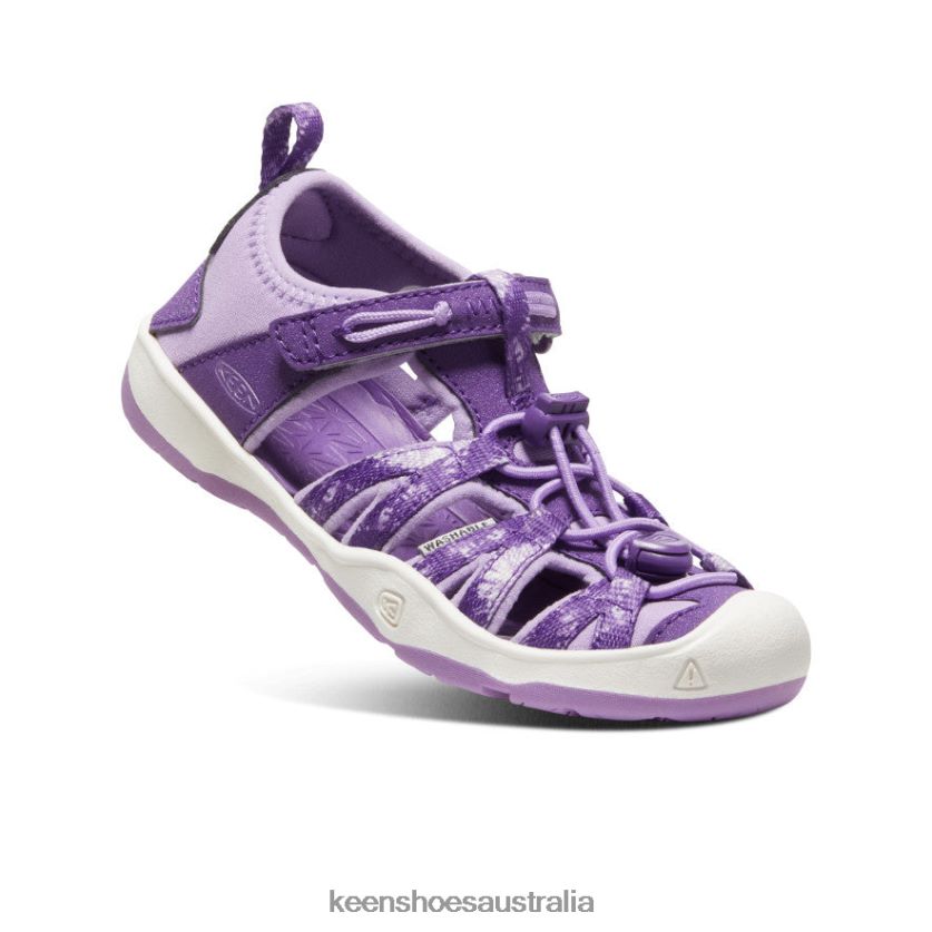 KEEN Footwear TLDLTR962 Multi/English Lavender Moxie Sandal Little Kids