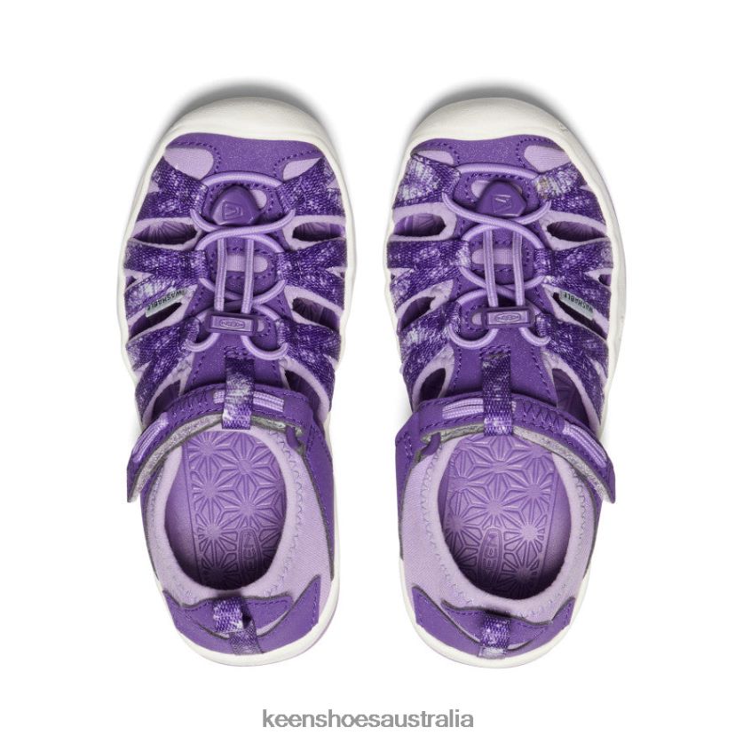 KEEN Footwear TLDLTR962 Multi/English Lavender Moxie Sandal Little Kids