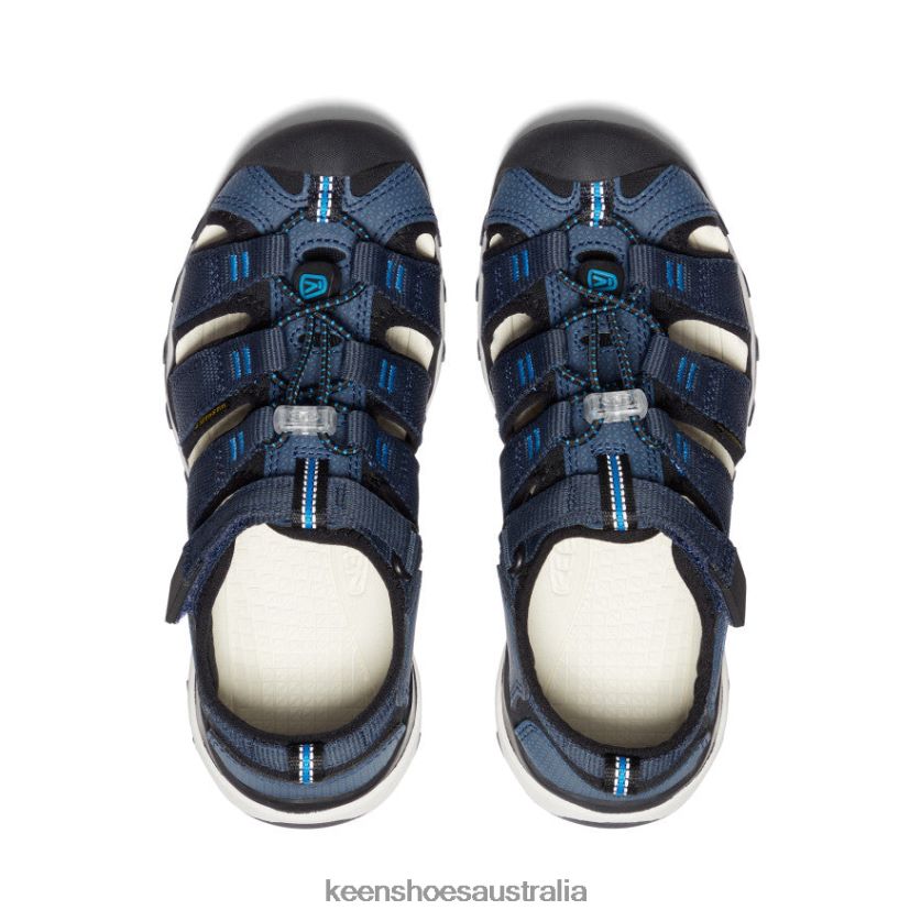 KEEN Footwear TLDLTR968 Blue Nights/Brilliant Blue Newport Neo H2 Big Kids
