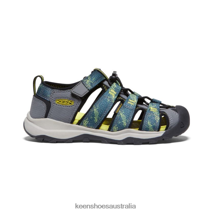 KEEN Footwear TLDLTR969 Sea Moss/Steel Grey Newport Neo H2 Big Kids