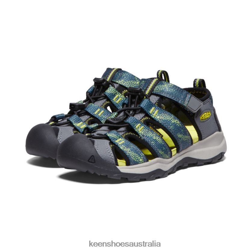 KEEN Footwear TLDLTR969 Sea Moss/Steel Grey Newport Neo H2 Big Kids