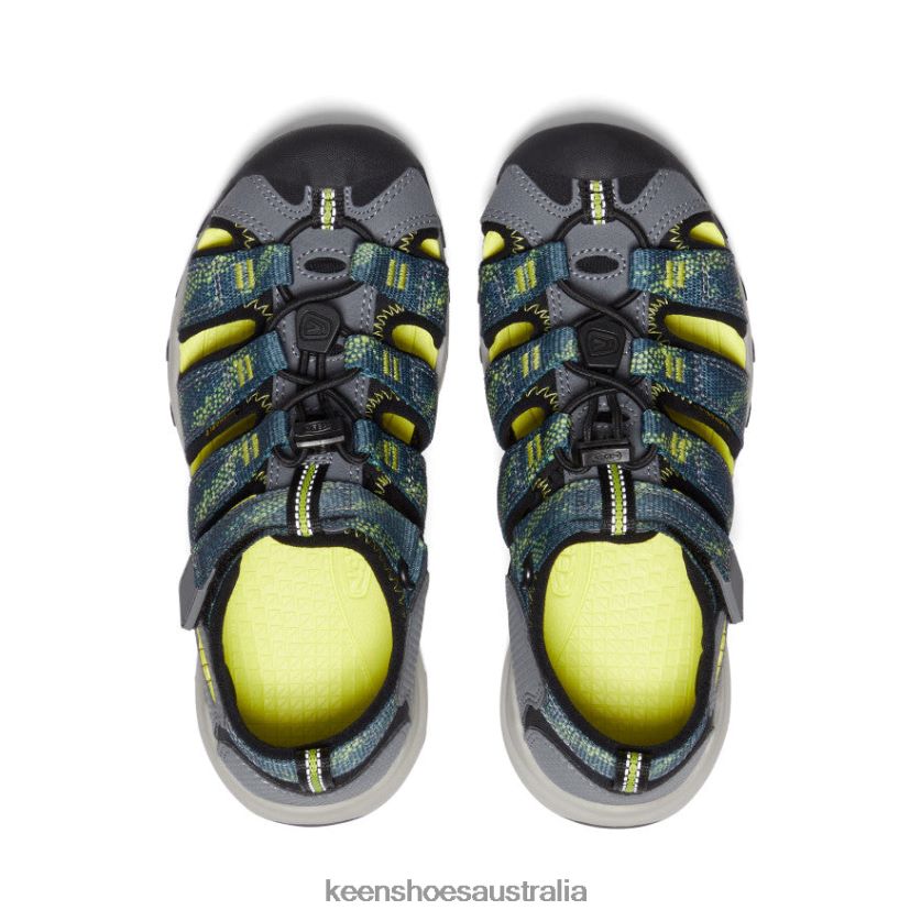 KEEN Footwear TLDLTR969 Sea Moss/Steel Grey Newport Neo H2 Big Kids