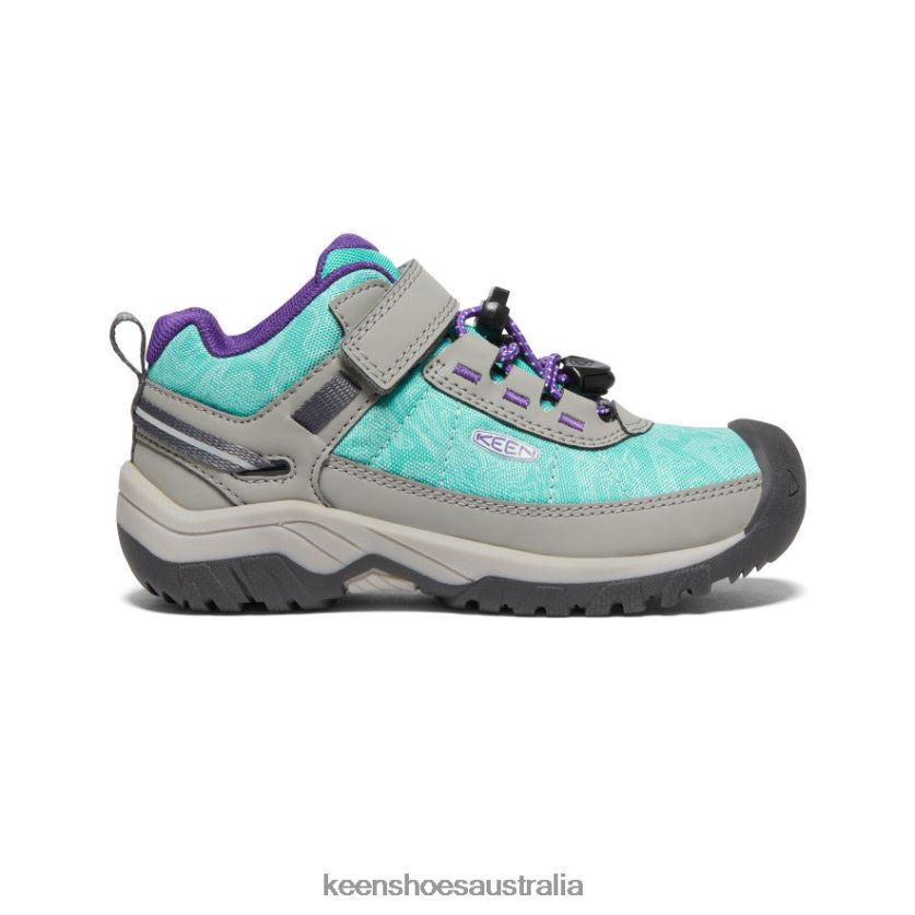 KEEN Footwear TLDLTR782 Waterfall/Vapor Targhee Sport Vent Shoe Little Kids