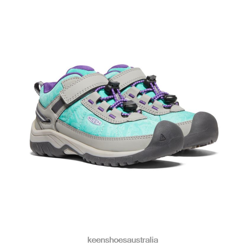 KEEN Footwear TLDLTR782 Waterfall/Vapor Targhee Sport Vent Shoe Little Kids