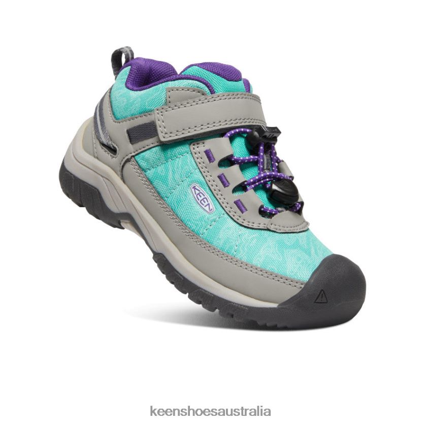 KEEN Footwear TLDLTR782 Waterfall/Vapor Targhee Sport Vent Shoe Little Kids