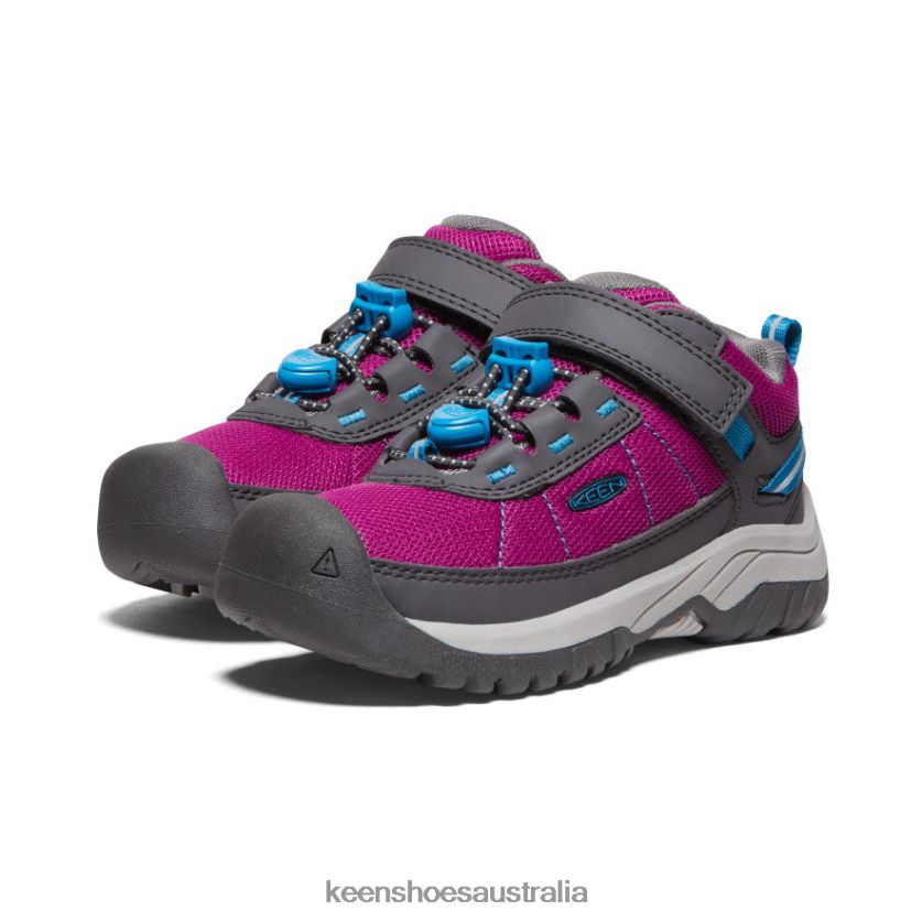 KEEN Footwear TLDLTR785 Festival Fuchsia/Magnet Targhee Sport Vent Shoe Little Kids