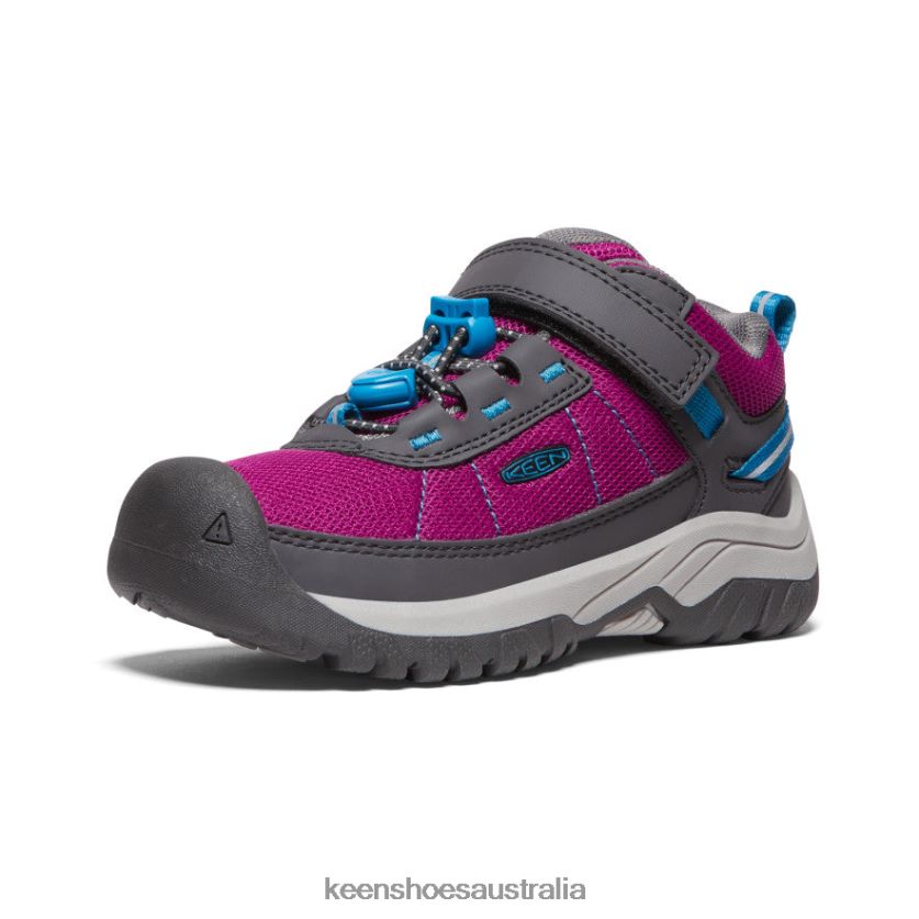 KEEN Footwear TLDLTR785 Festival Fuchsia/Magnet Targhee Sport Vent Shoe Little Kids