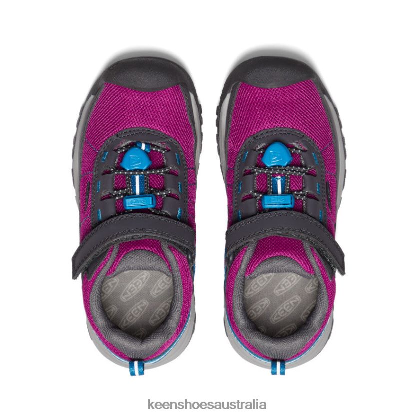 KEEN Footwear TLDLTR785 Festival Fuchsia/Magnet Targhee Sport Vent Shoe Little Kids