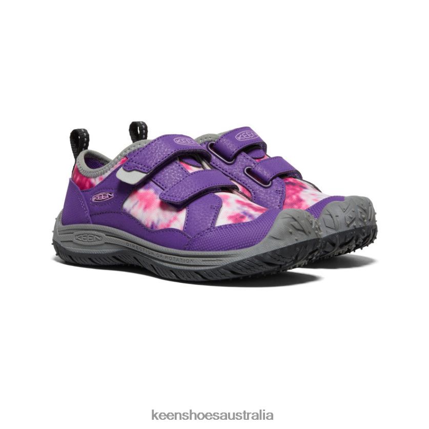 KEEN Footwear TLDLTR810 Tillandsia Purple/Multi Speed Hound Little Kids