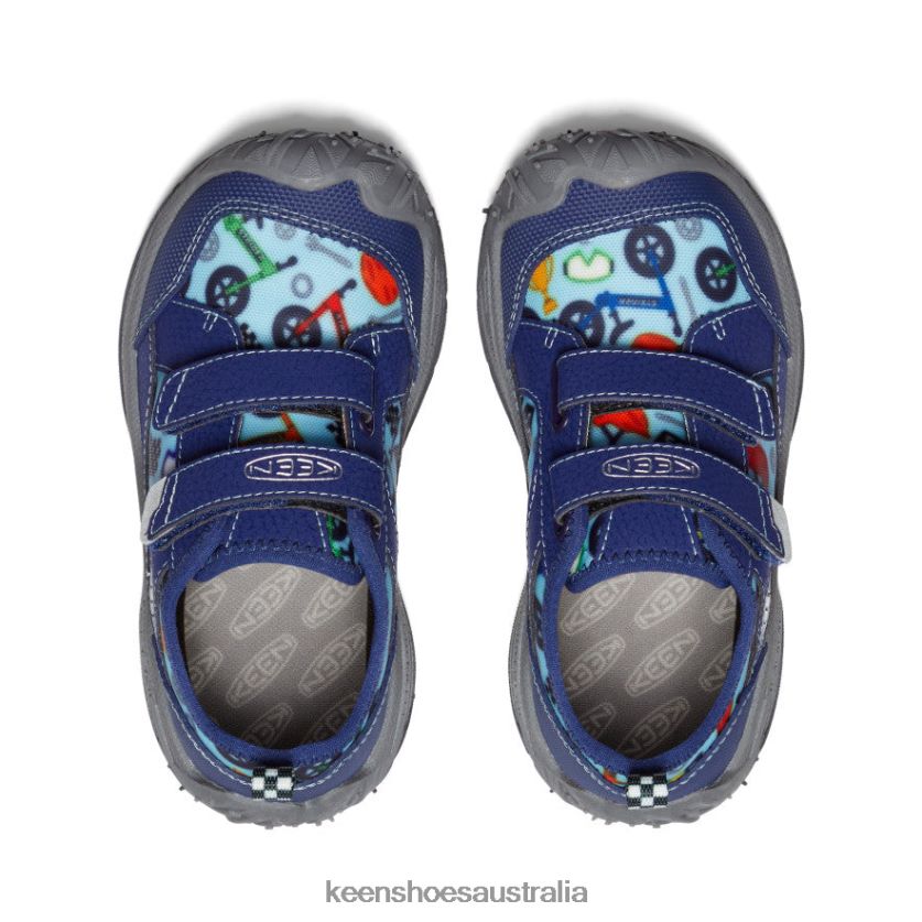 KEEN Footwear TLDLTR812 Blue Depths/Black Speed Hound Little Kids