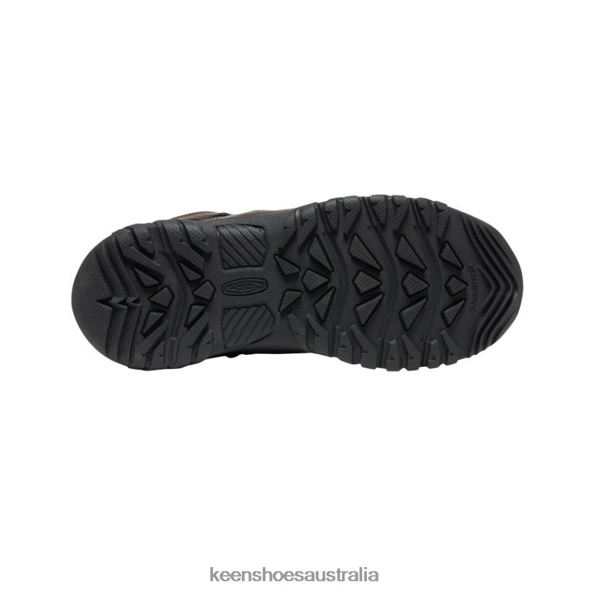 KEEN Footwear TLDLTR841 Coffee Bean/Bison Targhee Waterproof Shoe Big Kids