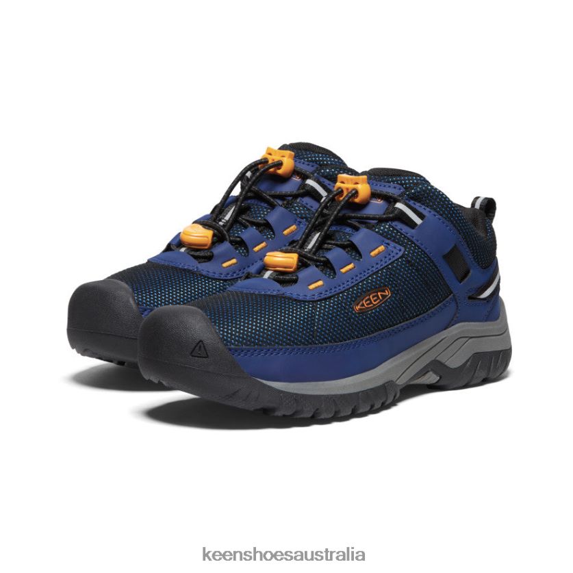 KEEN Footwear TLDLTR869 Blue Depths/Austern Targhee Sport Vent Shoe Big Kids