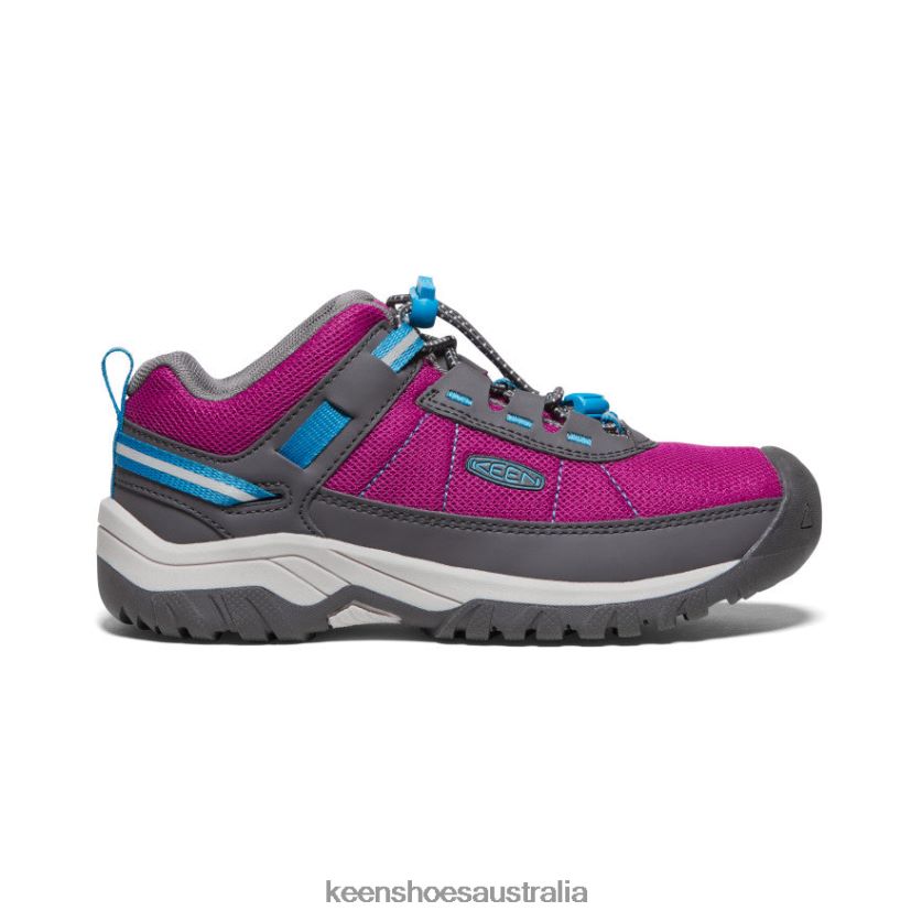 KEEN Footwear TLDLTR870 Festival Fuchsia/Magnet Targhee Sport Vent Shoe Big Kids