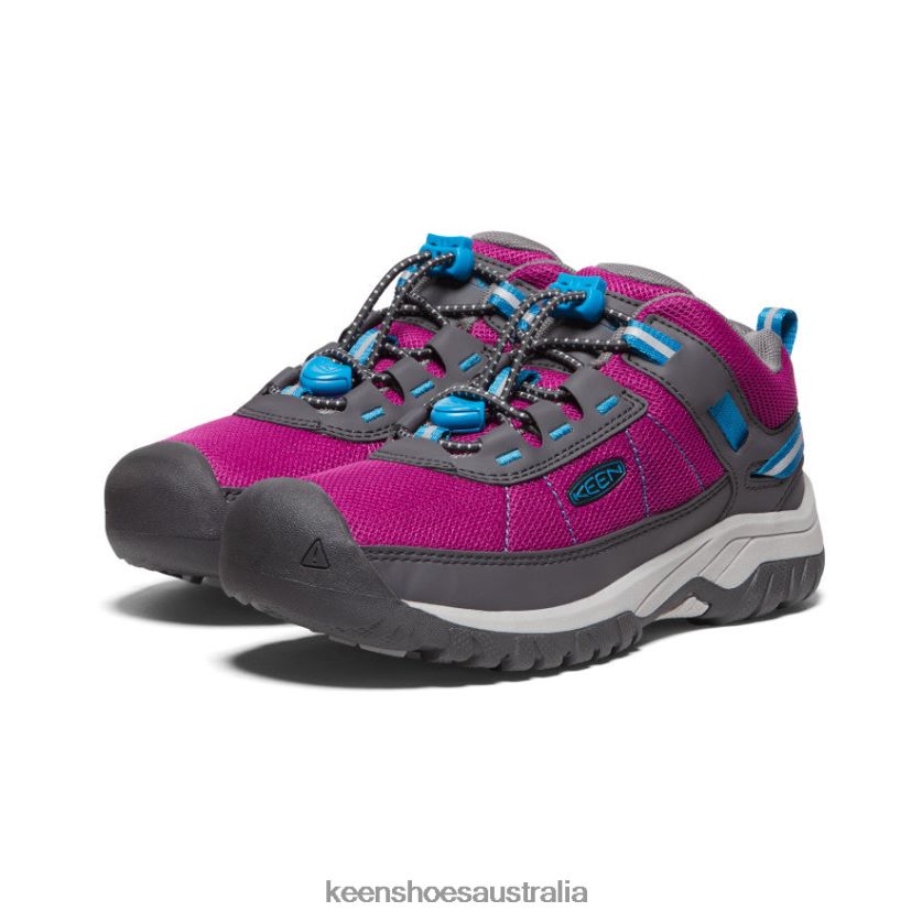 KEEN Footwear TLDLTR870 Festival Fuchsia/Magnet Targhee Sport Vent Shoe Big Kids