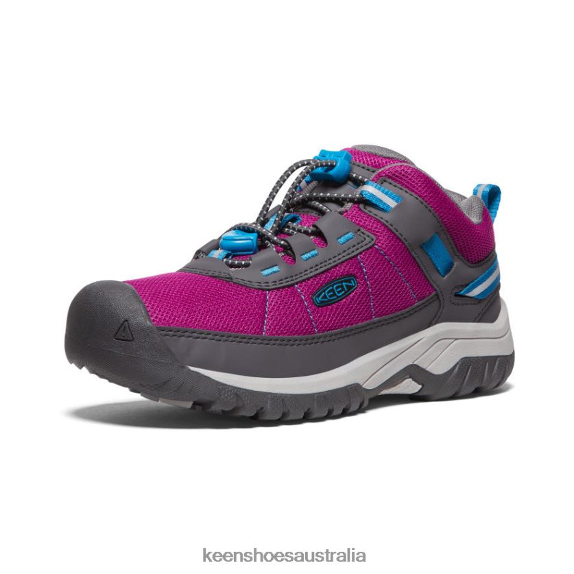 KEEN Footwear TLDLTR870 Festival Fuchsia/Magnet Targhee Sport Vent Shoe Big Kids