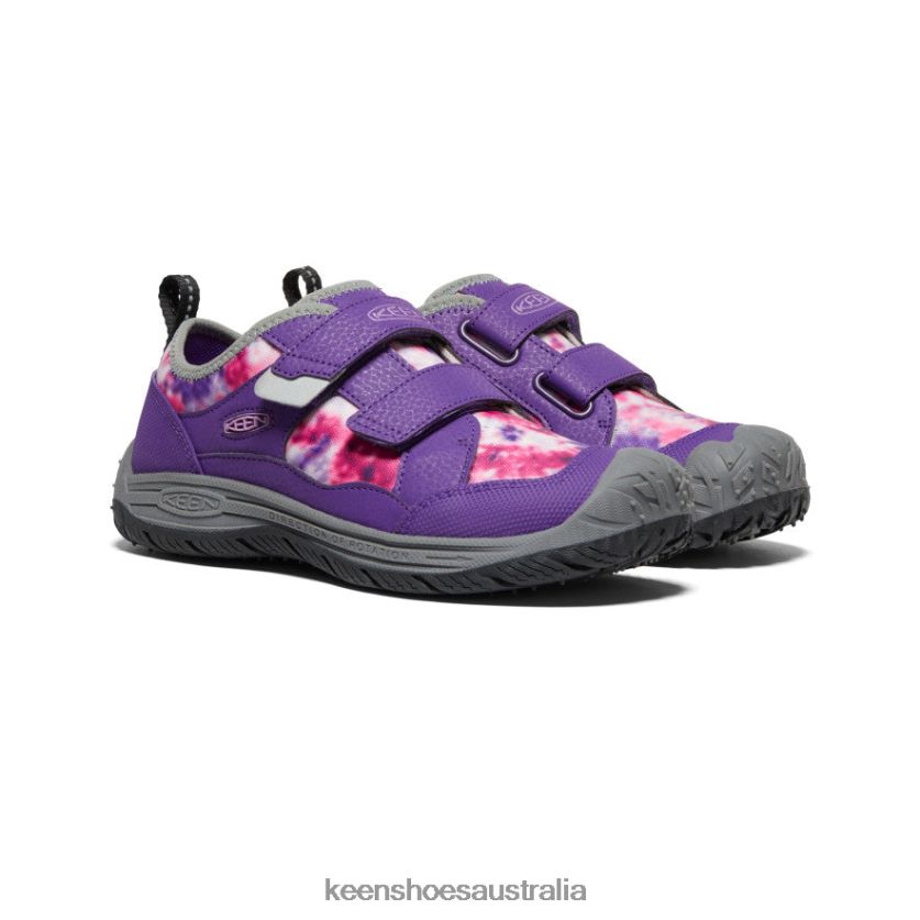 KEEN Footwear TLDLTR872 Tillandsia Purple/Multi Speed Hound Big Kids