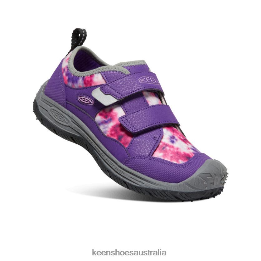 KEEN Footwear TLDLTR872 Tillandsia Purple/Multi Speed Hound Big Kids