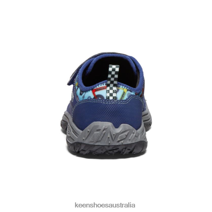 KEEN Footwear TLDLTR874 Blue Depths/Black Speed Hound Big Kids