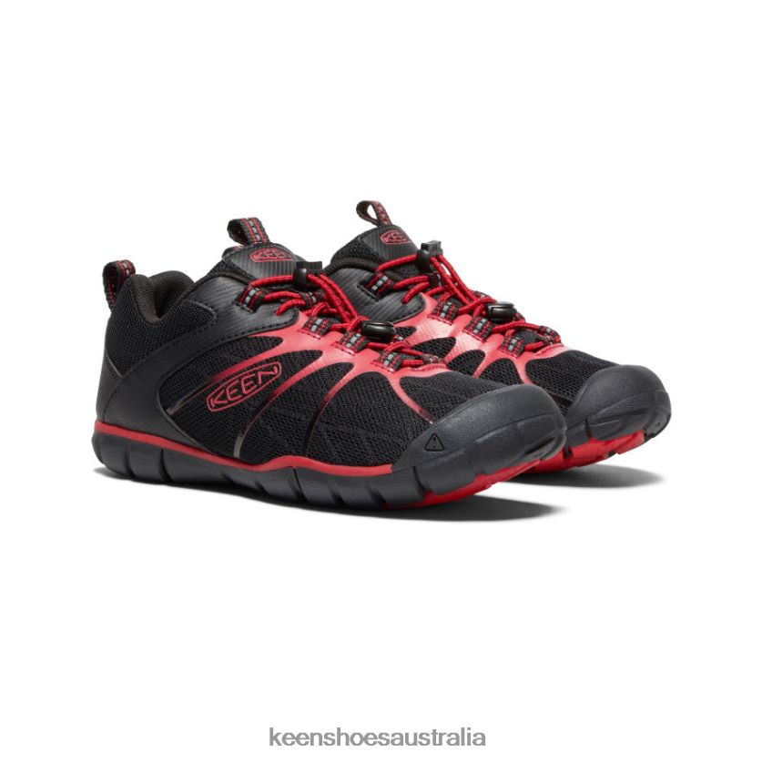 KEEN Footwear TLDLTR881 Black/Red Carpet Chandler 2 CNX Sneaker Big Kids