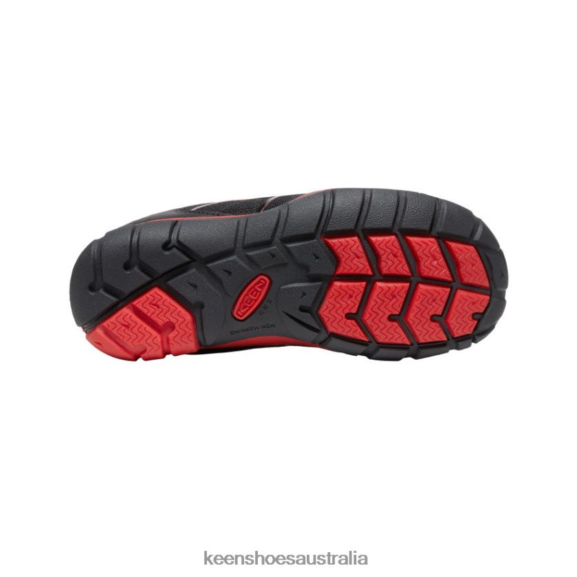 KEEN Footwear TLDLTR881 Black/Red Carpet Chandler 2 CNX Sneaker Big Kids