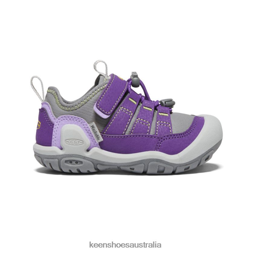 KEEN Footwear TLDLTR891 Tillandsia Purple/Evening Primrose Knotch Hollow Sneaker Little Kids