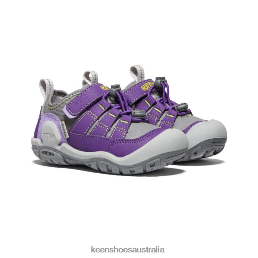 KEEN Footwear TLDLTR891 Tillandsia Purple/Evening Primrose Knotch Hollow Sneaker Little Kids