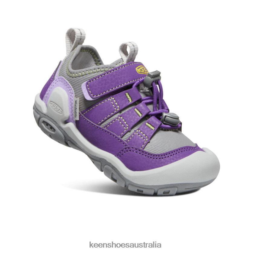KEEN Footwear TLDLTR891 Tillandsia Purple/Evening Primrose Knotch Hollow Sneaker Little Kids