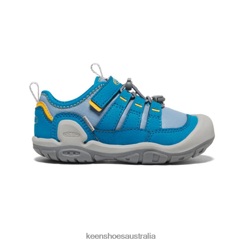 KEEN Footwear TLDLTR892 Blue Shadow/Mykonos Blue Knotch Hollow Sneaker Little Kids