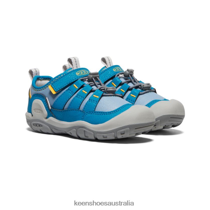 KEEN Footwear TLDLTR892 Blue Shadow/Mykonos Blue Knotch Hollow Sneaker Little Kids