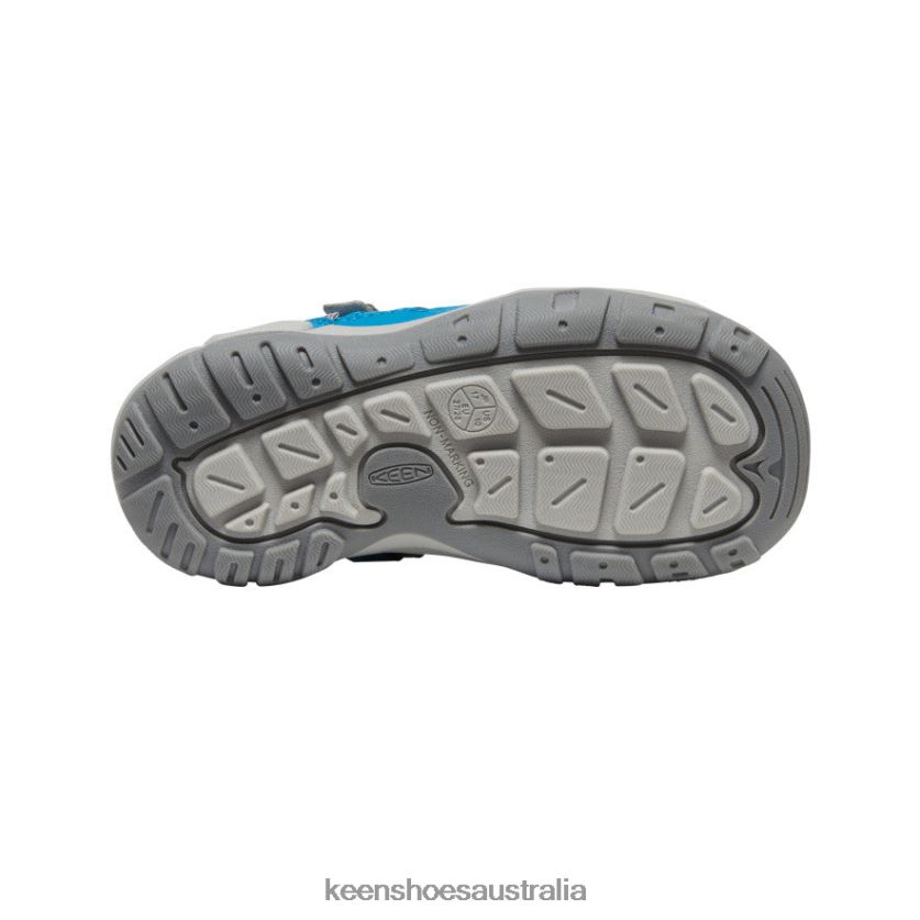 KEEN Footwear TLDLTR892 Blue Shadow/Mykonos Blue Knotch Hollow Sneaker Little Kids