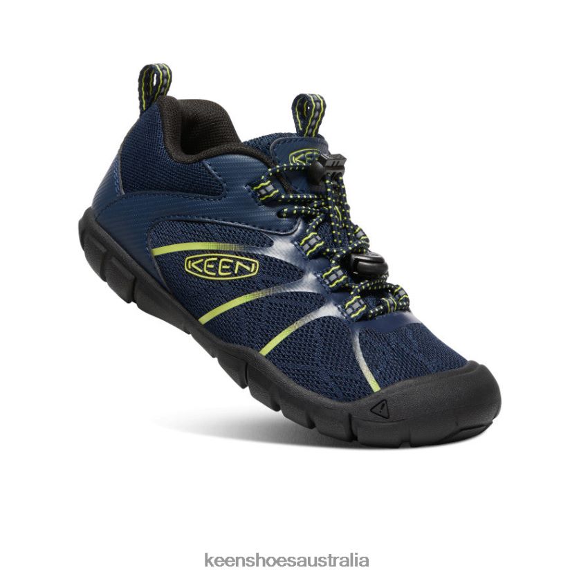 KEEN Footwear TLDLTR904 Black Iris/Evening Primrose Chandler 2 CNX Sneaker Little Kids