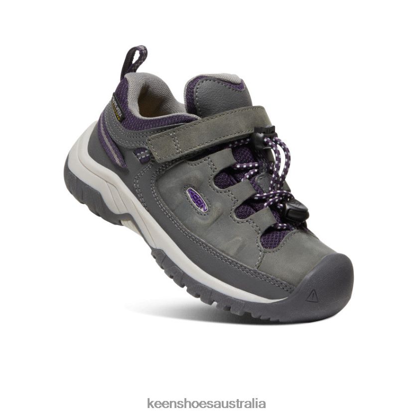 KEEN Footwear TLDLTR910 Magnet/Tillandsia Purple Targhee Waterproof Shoe Little Kids