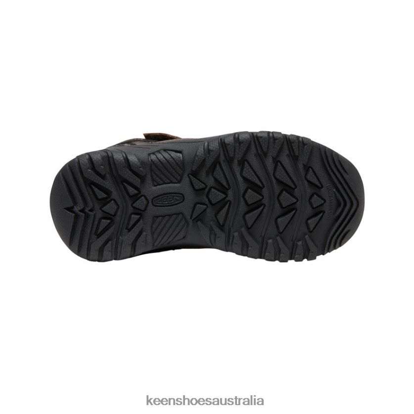 KEEN Footwear TLDLTR911 Coffee Bean/Bison Targhee Waterproof Shoe Little Kids