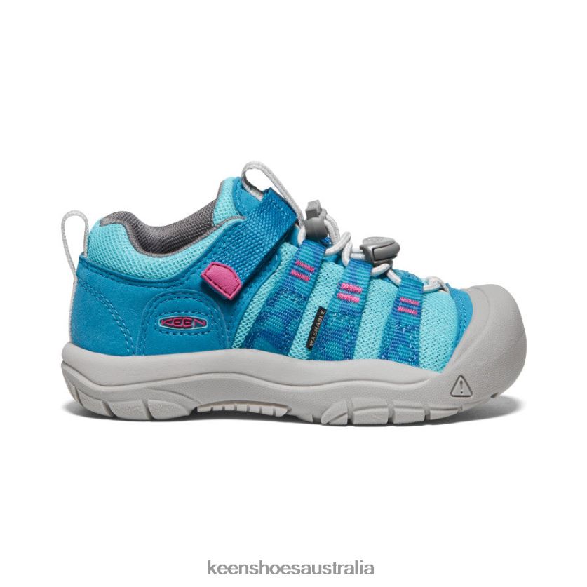KEEN Footwear TLDLTR928 Fjord Blue/Festival Fuchsia Newport H2SHO Little Kids