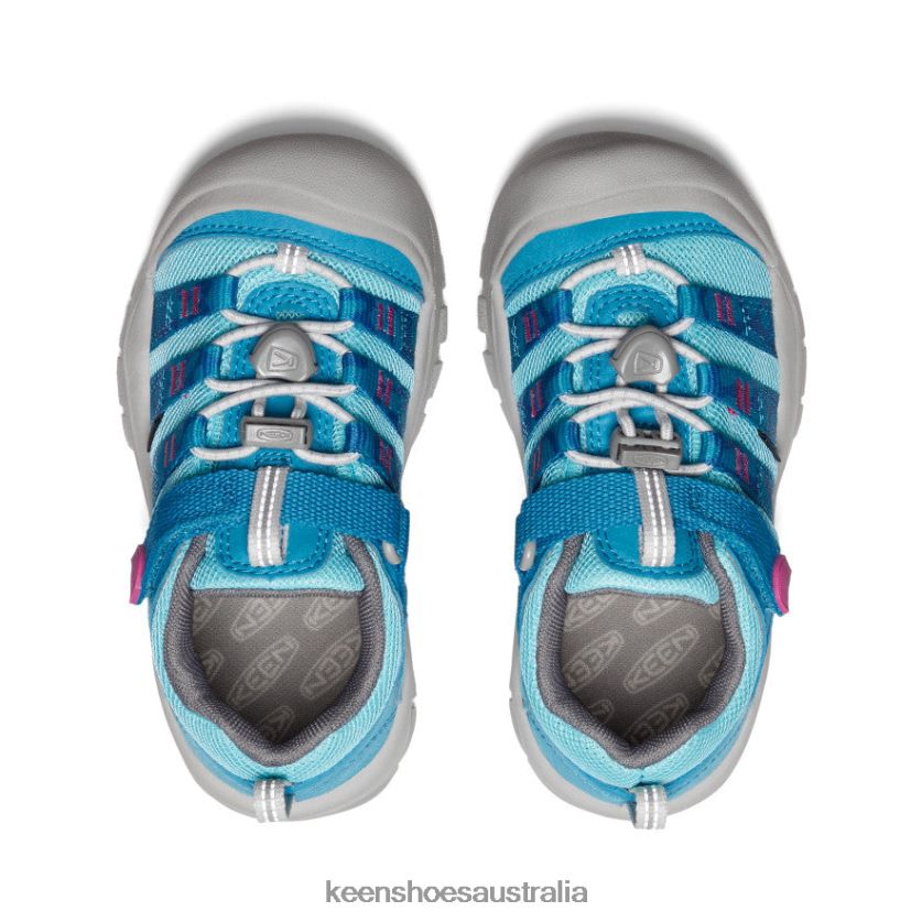 KEEN Footwear TLDLTR928 Fjord Blue/Festival Fuchsia Newport H2SHO Little Kids