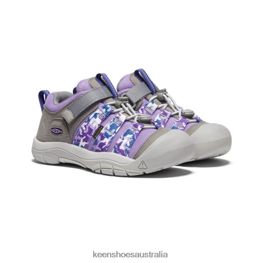 KEEN Footwear TLDLTR952 Chalk Violet/Drizzle Newport H2SHO Big Kids
