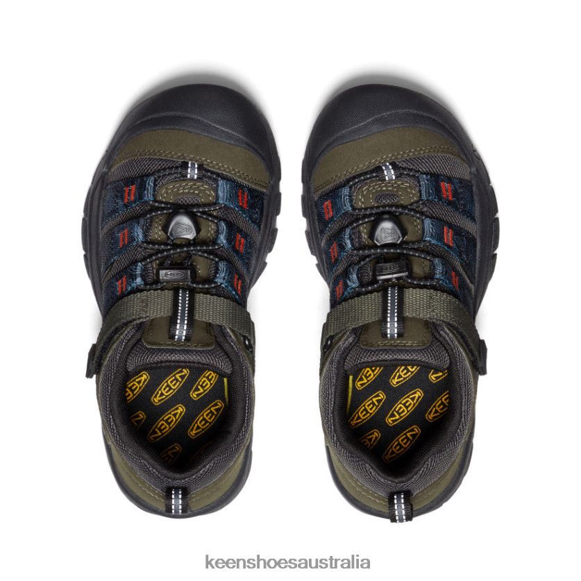 KEEN Footwear TLDLTR954 Forest Night/Magnet Newport H2SHO Big Kids