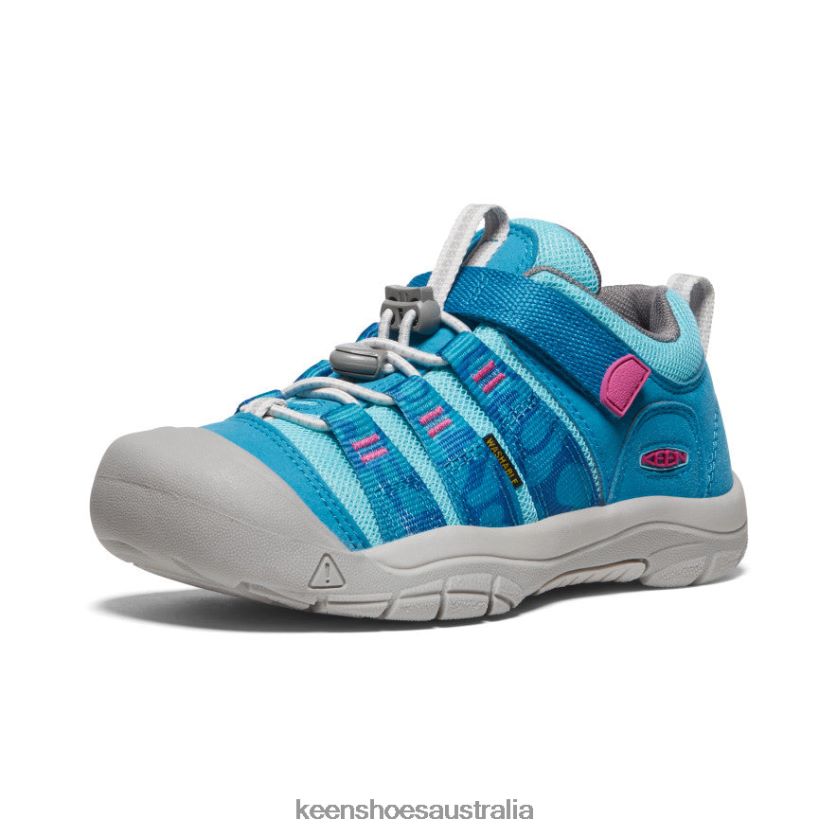 KEEN Footwear TLDLTR955 Fjord Blue/Festival Fuchsia Newport H2SHO Big Kids